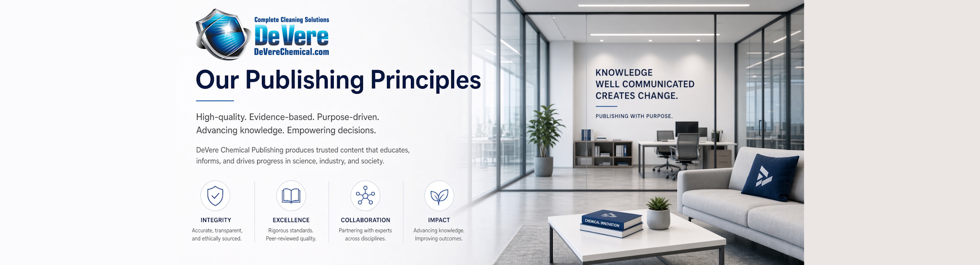 DeVere Company, Inc. Publishing Principles