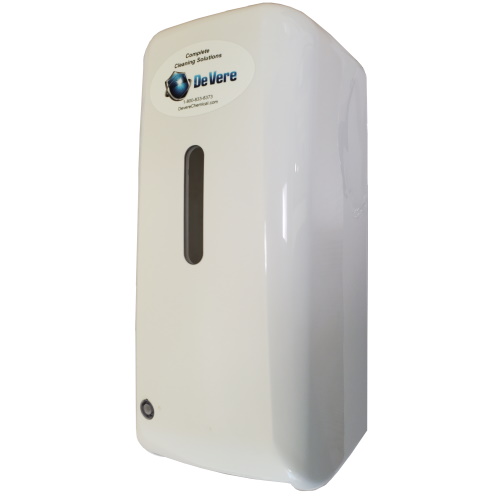 DeVere White Touch-Free Automatic Foam Soap Dispenser