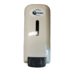 manual white foam soap dispenser; hand sanitizer dispenser